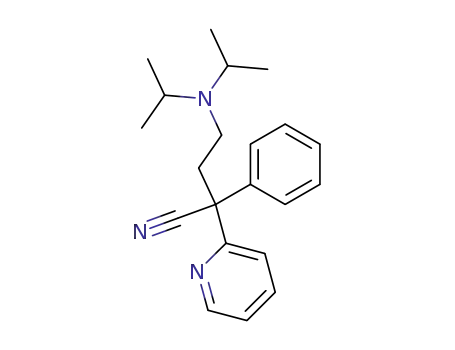 4-(Diisopropylamino)-2-phenyl-2-(pyridin-2-YL)butanenitrile