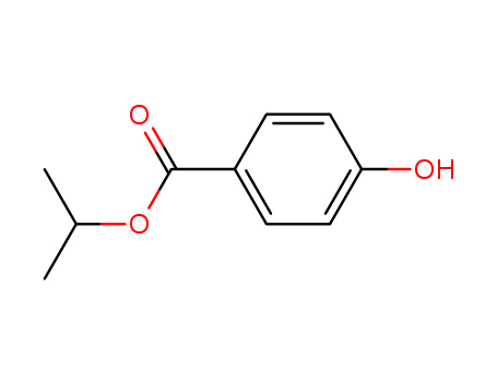 4191-73-5,Isopropylparaben,Benzoicacid, p-hydroxy-, isopropyl ester (6CI,7CI,8CI);4-Hydroxybenzoic acidisopropyl ester;Isopropyl 4-hydroxybenzoate;Isopropyl p-hydroxybenzoate;p-Hydroxybenzoic acid isopropyl ester;propan-2-yl 4-hydroxybenzoate;benzoic acid, 4-hydroxy-, 1-methylethyl ester;Benzoic acid, 4-hydroxy-, 1-methylethyl ester (9CI);isopropyl 4-hydroxybenzoate;Isopropylhydroxybenzoate;