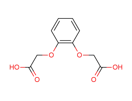 Molecular Structure of 5411-14-3 (1,2-Phenylenedioxydiacetic acid)