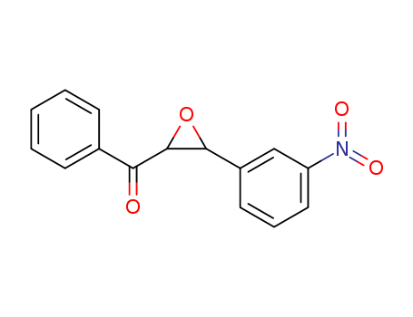 Molecular Structure of 18873-04-6 (Methanone, [3-(3-nitrophenyl)oxiranyl]phenyl-, trans-)