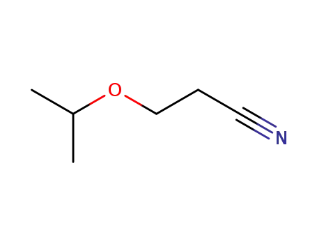Molecular Structure of 110-47-4 (BETA-ISOPROPOXYPROPIONITRILE)