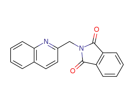 Molecular Structure of 67868-38-6 (2-(quinolin-2-ylmethyl)isoindoline-1,3-dione)