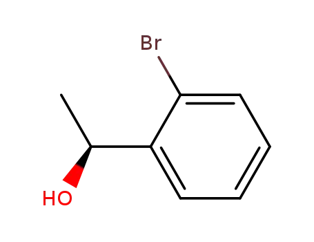 Molecular Structure of 114446-55-8 ((S)-1-(2-Bromophenyl)ethanol)