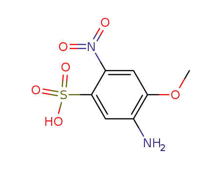 5-Amino-4-methoxy-2-nitrobenzenesulphonic acid
