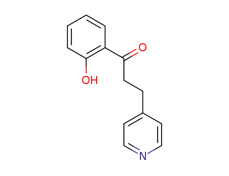 Molecular Structure of 1186004-10-3 (1-Propanone, 1-(2-hydroxyphenyl)-3-(4-pyridinyl)-)