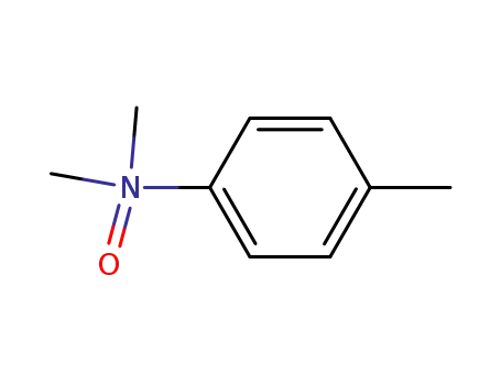 Molecular Structure of 825-85-4 (N,N-Dimethyltoluidin-N-oxid)