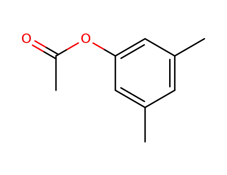 Molecular Structure of 877-82-7 (Phenol, 3,5-diMethyl-, 1-acetate)