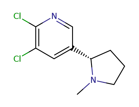 Molecular Structure of 197641-90-0 ((S)-5,6-dichloronicotine)