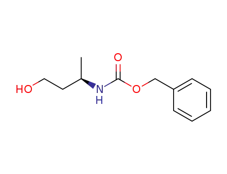 Molecular Structure of 866395-21-3 ((-)-(3R)-3-((benzyloxycarbonyl)amino)butanol)