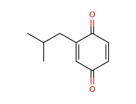 Molecular Structure of 4197-79-9 (2-isobutyl-p-benzoquinone)