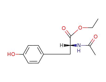 Molecular Structure of 16720-61-9 (D-Tyrosine, N-acetyl-, ethyl ester)