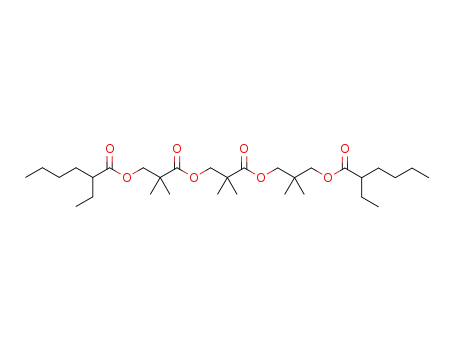 Molecular Structure of 919106-23-3 (2-ethyl-hexanoic acid 2-{2-[3-(2-ethyl-hexanoyloxy)-2,2-dimethyl-propoxycarbonyl]-2-methyl-propoxycarbonyl}-2-methyl-propyl ester)