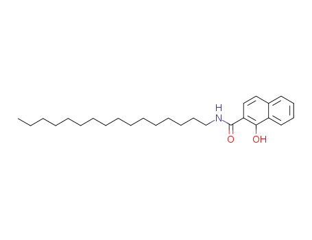 Molecular Structure of 5379-36-2 (N-hexadecyl-1-hydroxynaphthalene-2-carboxamide)