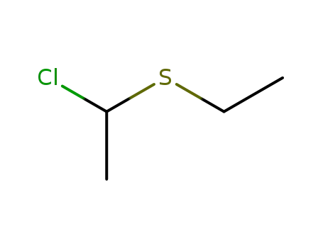 Molecular Structure of 24528-44-7 (Ethane, 1-chloro-1-(ethylthio)-)