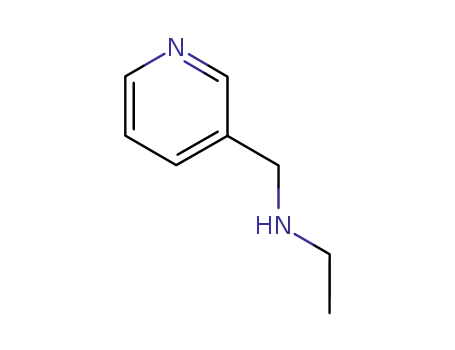 Molecular Structure of 3000-75-7 (N-(Pyridin-3-ylmethyl)ethylamine)