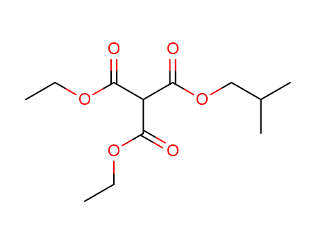 Molecular Structure of 125563-02-2 (diethyl isobutyl methanetricarboxylate)
