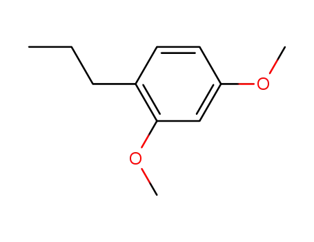 Molecular Structure of 36680-47-4 (Benzene, 2,4-dimethoxy-1-propyl-)