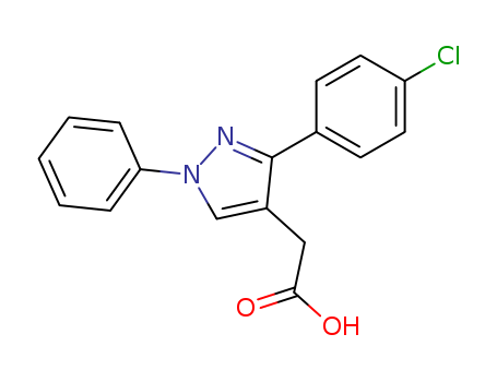 2-[3-(4-chlorophenyl)-1-phenyl-1H-pyrazol-4-yl]acetic acid
