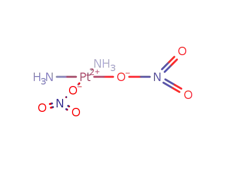 Molecular Structure of 14286-03-4 (DIAMMINEDINITROPLATINUM(II))