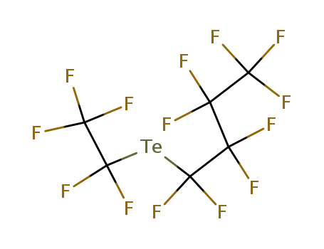 Molecular Structure of 55620-41-2 (pentafluoroethyl(nonafluorobutyl)tellurium)