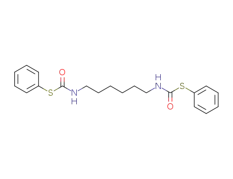 Molecular Structure of 61578-93-6 (N,N'-hexanediyl bis-(thiocarbamic acid (S-phenyl) ester))