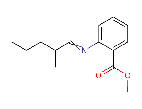 methyl 2-[(2-methylpentylidene)amino]benzoate