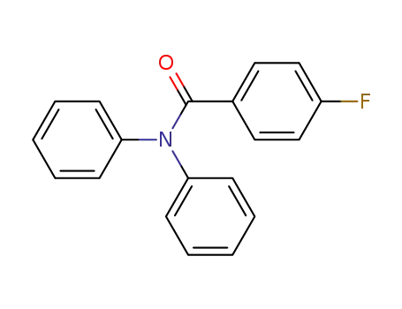 Molecular Structure of 79606-49-8 (N,N-diphenyl-p-fluorobenzamide)