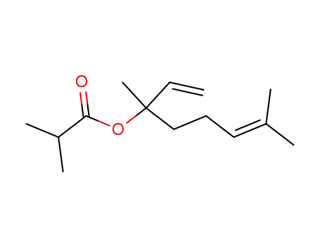 Molecular Structure of 78-35-3 (LINALYL ISOBUTYRATE)