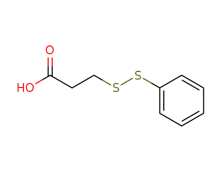 Molecular Structure of 3312-96-7 (3-(phenyldisulfanyl)propanoic acid)