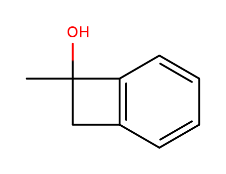 Molecular Structure of 19164-60-4 (Bicyclo[4.2.0]octa-1,3,5-trien-7-ol, 7-methyl-)