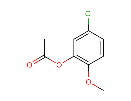Phenol, 5-chloro-2-methoxy-, acetate