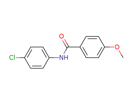 Molecular Structure of 7595-61-1 (N-(4-CHLOROPHENYL)-4-METHOXYBENZAMIDE)