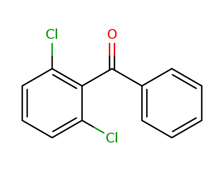 Molecular Structure of 50609-23-9 (2,6-Dichlorobenzophenone)