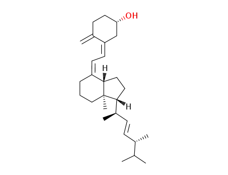 Molecular Structure of 247900-07-8 ((7Z)-Vitamin D<sub>2</sub>)