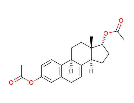 Estra-1,3,5(10),7-tetraene-3,17-diol,diacetate, (17a)-(9CI)