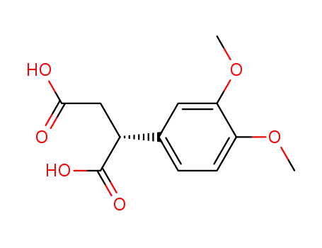 (2R)-2-(3,4-DIMETHOXYPHENYL)BUTANEDIOIC ACID