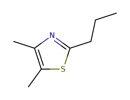 Molecular Structure of 41981-72-0 (4,5-dimethyl-2-propylthiazole)
