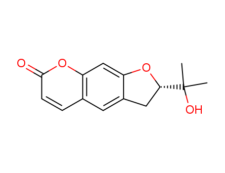 7H-Furo[3,2-g][1]benzopyran-7-one,2,3-dihydro-2-(1-hydroxy-1-methylethyl)-, (2S)-(13849-08-6)