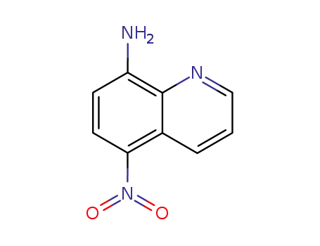 Molecular Structure of 42606-38-2 (8-amino-5-nitroquinoline)
