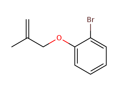 Molecular Structure of 10178-53-7 (Benzene, 1-bromo-2-[(2-methyl-2-propenyl)oxy]-)