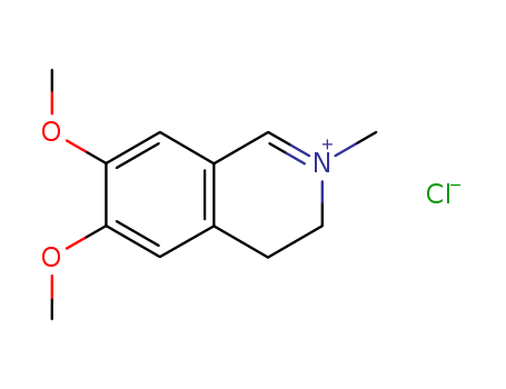 Isoquinolinium,3,4-dihydro-6,7-dimethoxy-2-methyl-, chloride (1:1)
