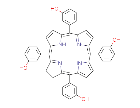 Molecular Structure of 122341-38-2 (Temoporfin)