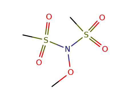 Molecular Structure of 80653-56-1 (N,N-dimethylsulfonyl-O-methylhydroxylamine)