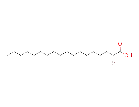 Molecular Structure of 142-94-9 (2-BROMOSTEARIC ACID)