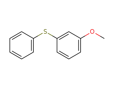 Molecular Structure of 30723-54-7 (1-METHOXY-3-PHENYLSULFANYL-BENZENE)