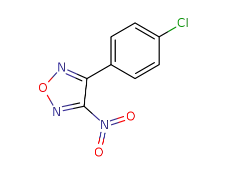 Molecular Structure of 106446-22-4 (3-(4-chlorophenyl)-4-nitrofurazan)
