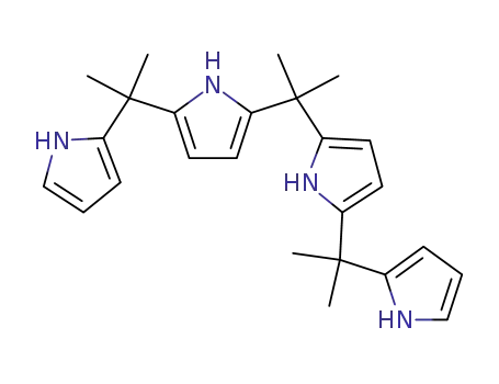 Molecular Structure of 453549-35-4 (5,5,10,10,15,15-Hexamethyl-bilinogen)