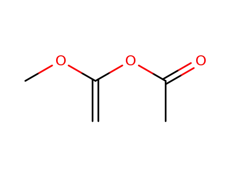 Molecular Structure of 13253-76-4 (acetic acid-(1-methoxy-vinyl ester))