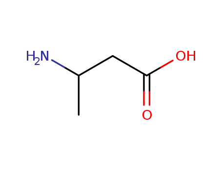 541-48-0,DL-3-AMINOBUTYRIC ACID,Butyricacid, 3-amino- (8CI);Butyric acid, b-amino- (4CI);(RS)-3-Aminobutanoic acid;(?à)-3-Amino-n-butyric acid;(?à)-3-Aminobutanoic acid;(?à)-3-Aminobutyric acid;(?à)-b-Aminobutyric acid;3-Aminobutyric acid;3-Methyl-b-alanine;BABA;Carbocreatine;DL-3-Aminobutanoic acid;DL-3-Aminobutyricacid;DL-b-Aminobutyric acid;NSC 77380;b-Amino-n-butyric acid;b-Aminobutanoic acid;b-Aminobutyric acid;b-Methyl-b-alanine;