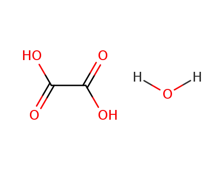 Molecular Structure of 856335-90-5 (oxalic acid monohydrate)